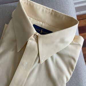 Ralph Lauren Canary Yellow Button Down Shirt